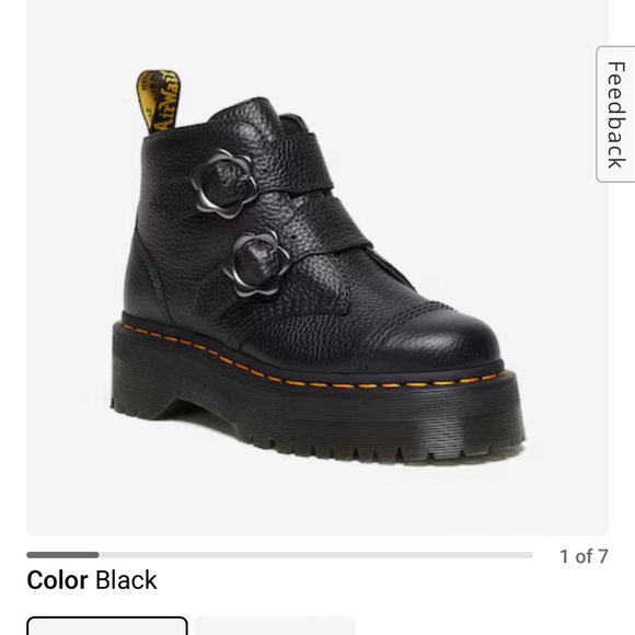 Dr. Martens Shoes - Devon Flwr Dr. Martens Boots